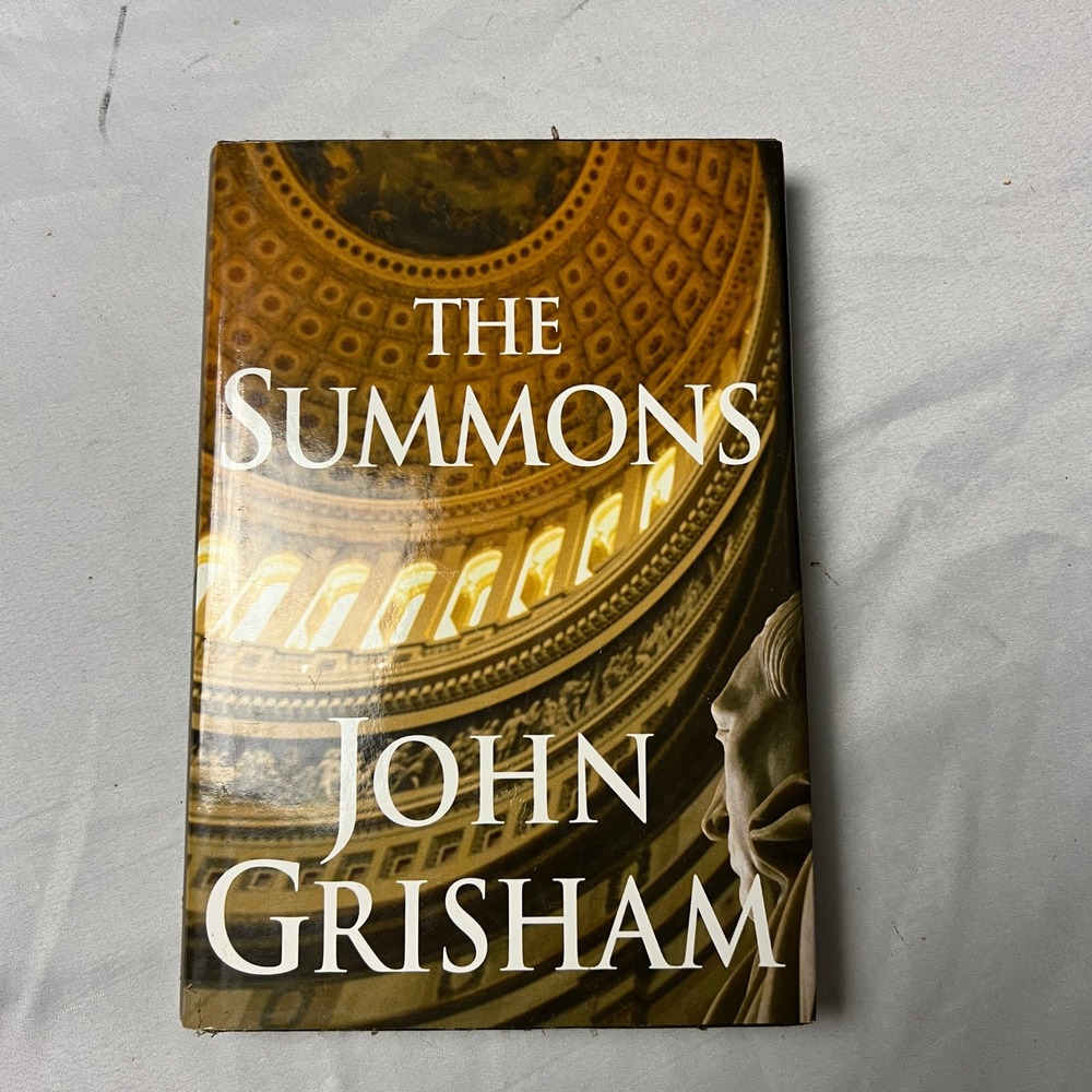 The Summons by John Grisham Hardcover Legal Thriller Fiction Novel Book